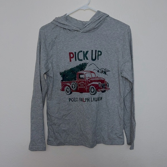 Polo Ralph Lauren Other - Polo Ralph Lauren 10-12 M pick up truck hoodie nwt